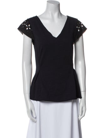 Dorothee Schumacher V-Neck Short Sleeve T-Shirt