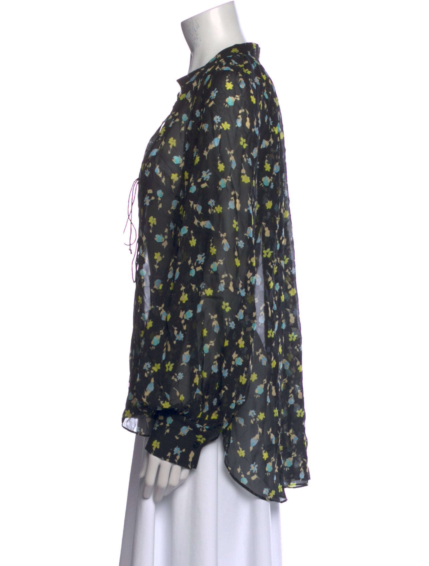 Dorothee Schumacher Silk Floral Print Blouse