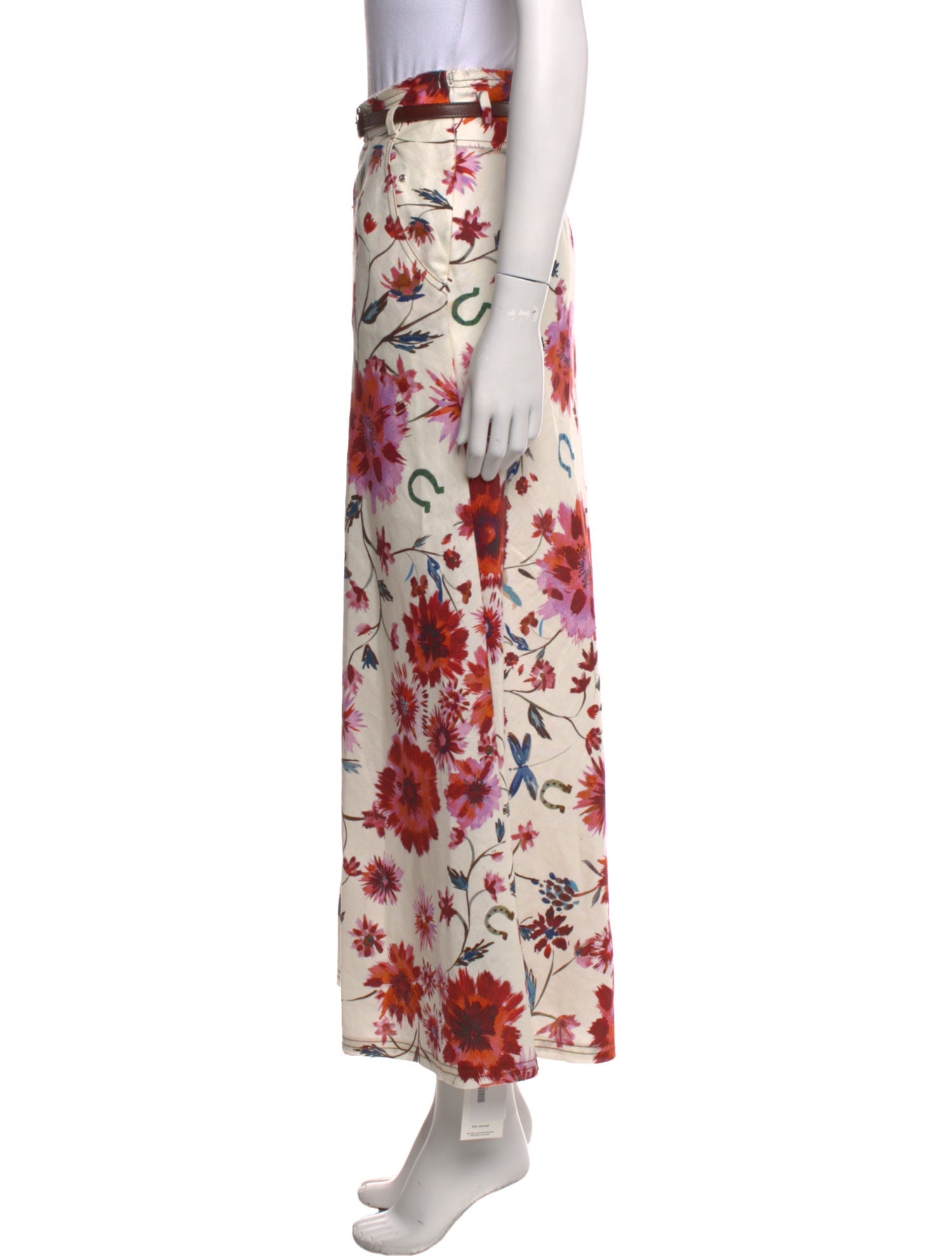 Dorothee Schumacher Linen Midi Length Skirt