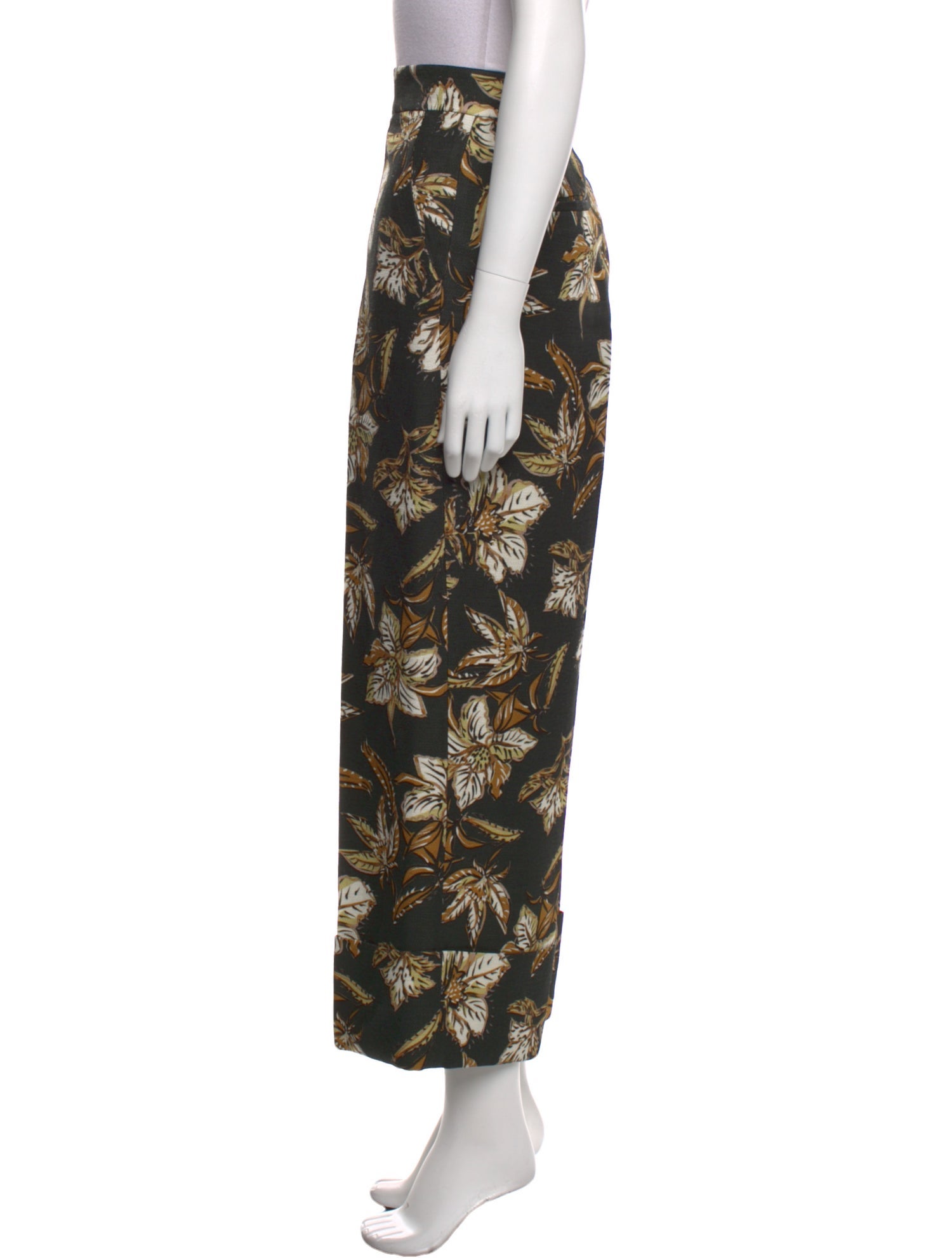 Dorothee Schumacher Floral Print Wide Leg Pants