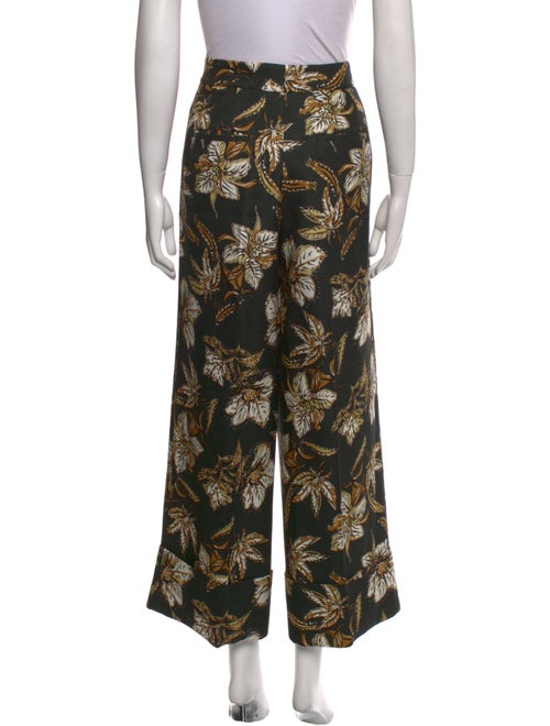 Dorothee Schumacher Floral Print Wide Leg Pants