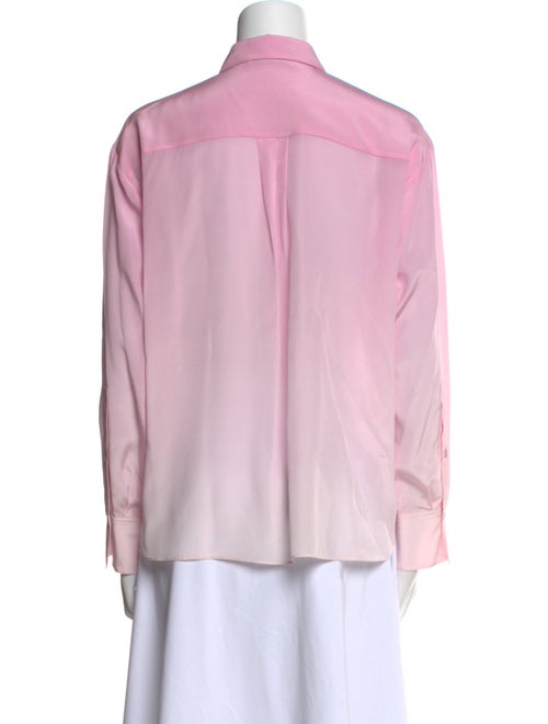 Dorothee Schumacher Silk Long Sleeve Button-Up Top