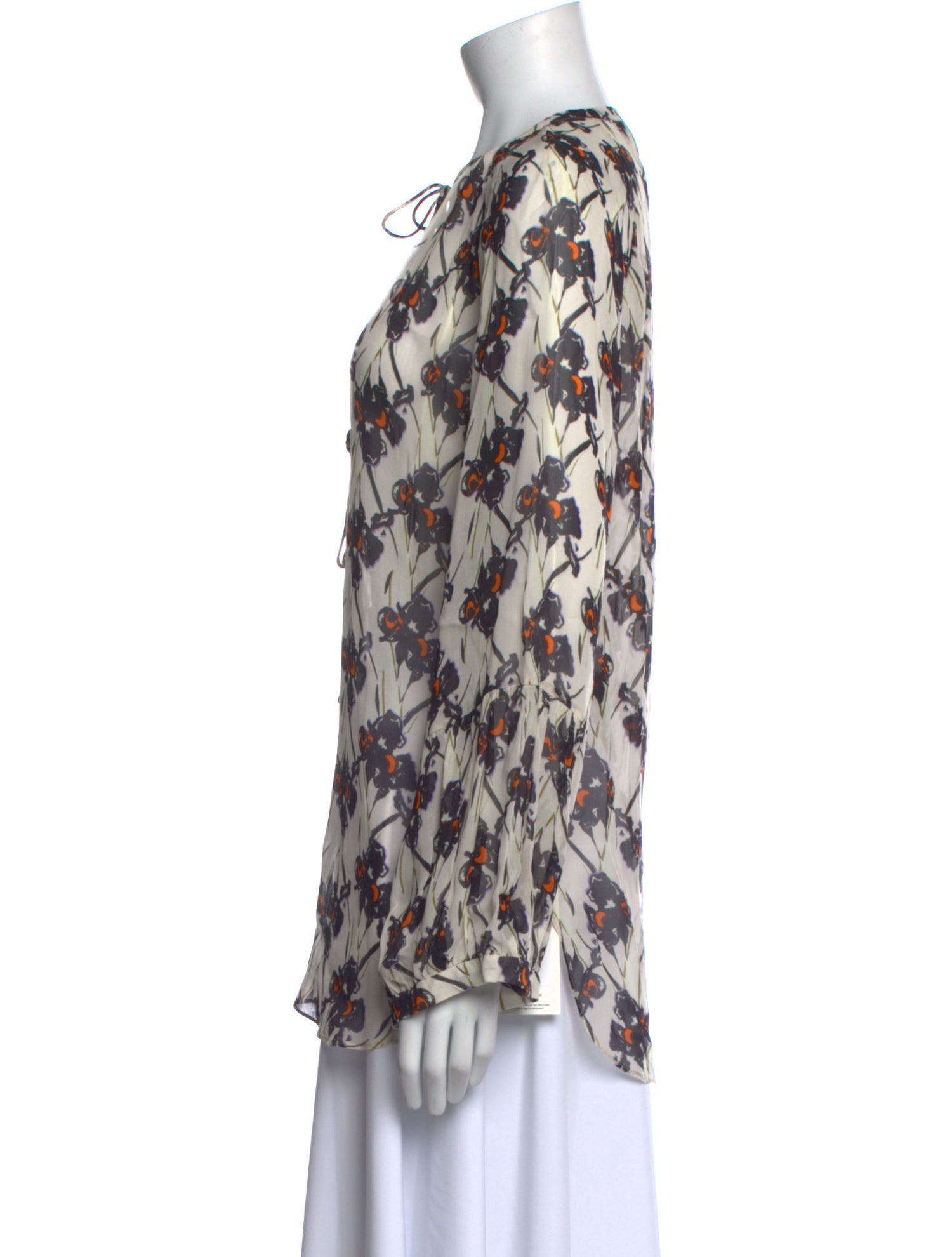 Dorothee Schumacher Printed Crew Neck Blouse