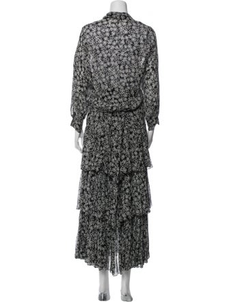 Dorothee Schumacher Printed Ruffle Embellishment Skirt Set