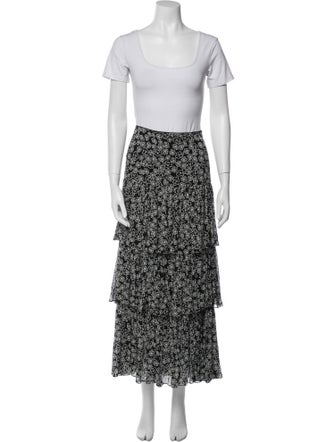 Dorothee Schumacher Printed Ruffle Embellishment Skirt Set