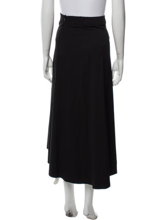 Dorothee Schumacher Pleated Accents Midi Length Skirt