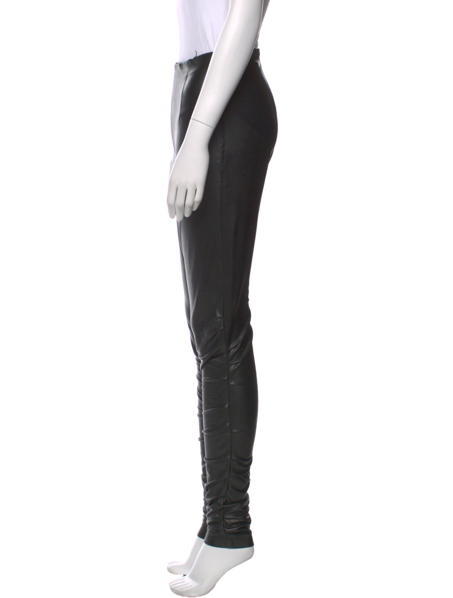 Dorothee Schumacher Faux Leather Skinny Leg Pants