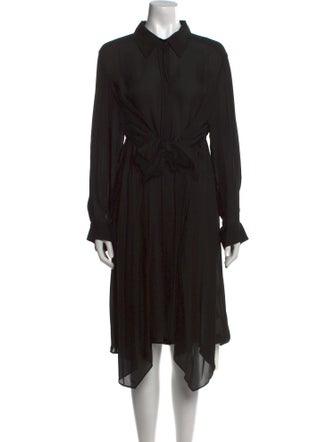 Dorothee Schumacher Silk Midi Length Dress