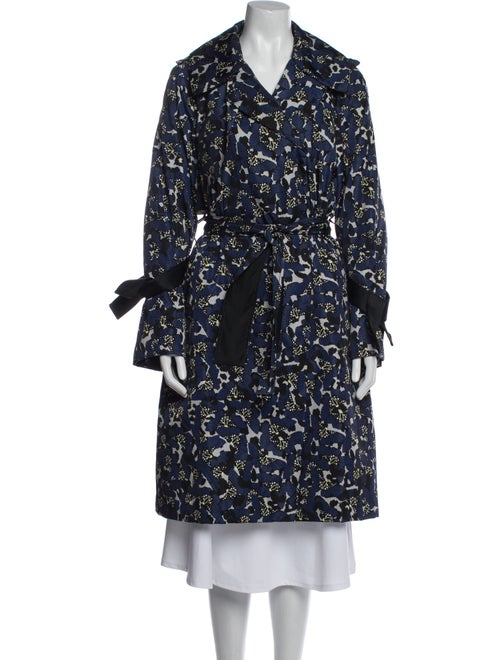 Dorothee Schumacher Floral Print Trench Coat