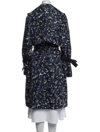 Dorothee Schumacher Floral Print Trench Coat
