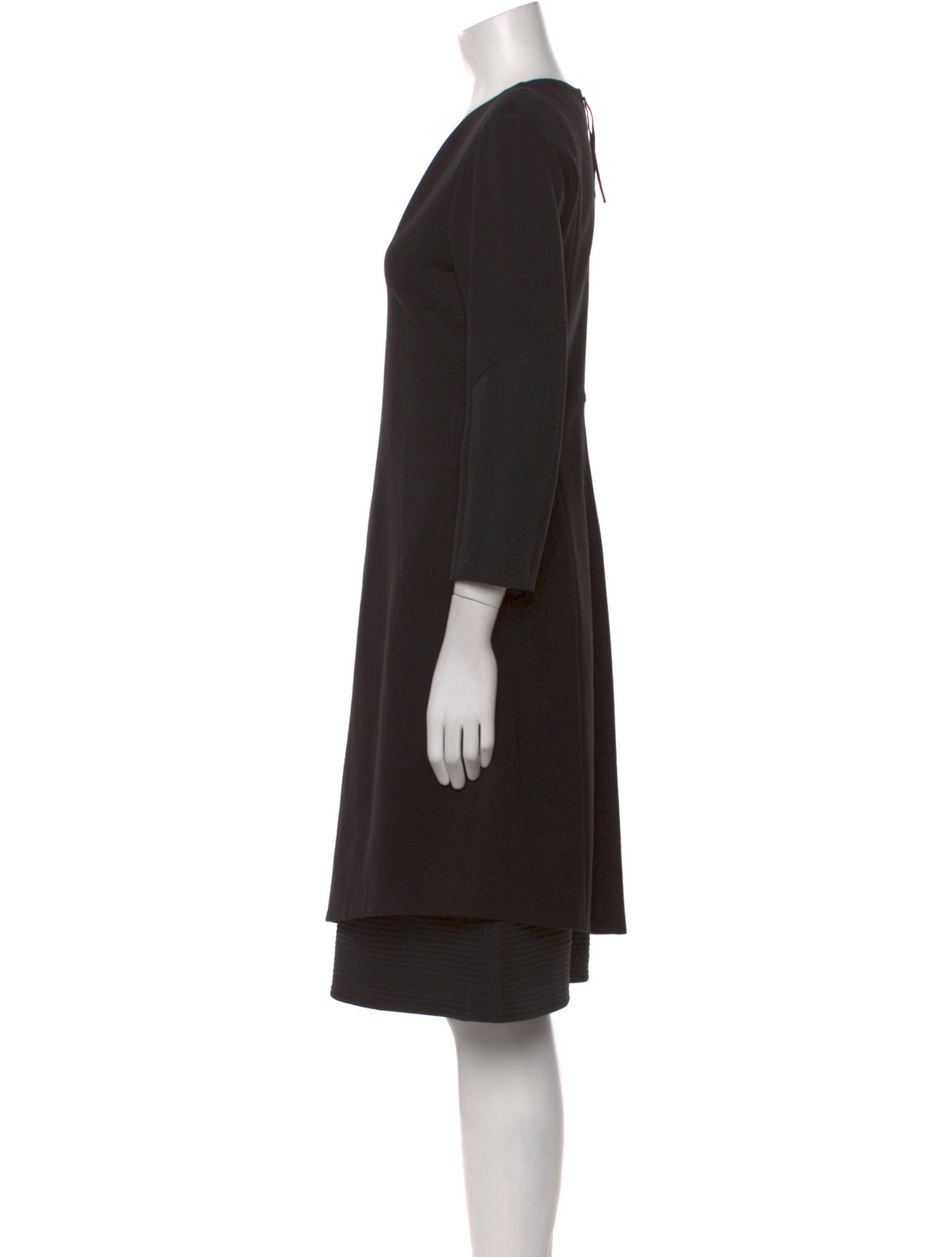 Dorothee Schumacher V-Neck Knee-Length Dress