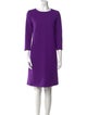 Dorothee Schumacher Scoop Neck Knee-Length Dress