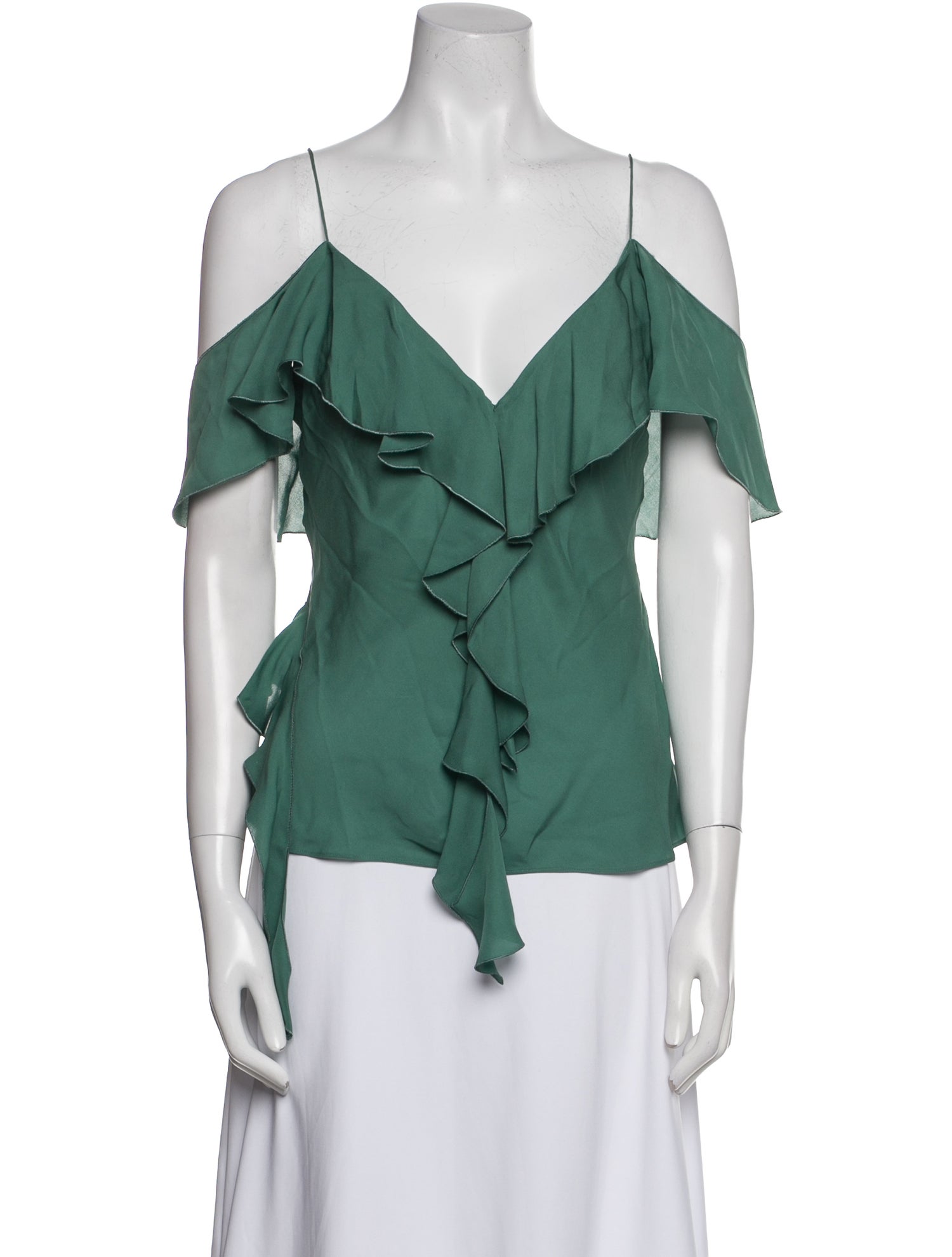 Dorothee Schumacher Silk V-Neck Blouse w/ Tags