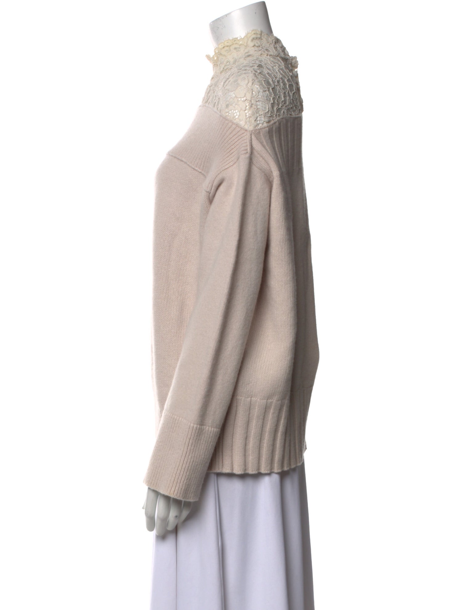 Dorothee Schumacher Virgin Wool Mock Neck Sweater