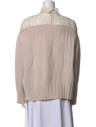 Dorothee Schumacher Virgin Wool Mock Neck Sweater