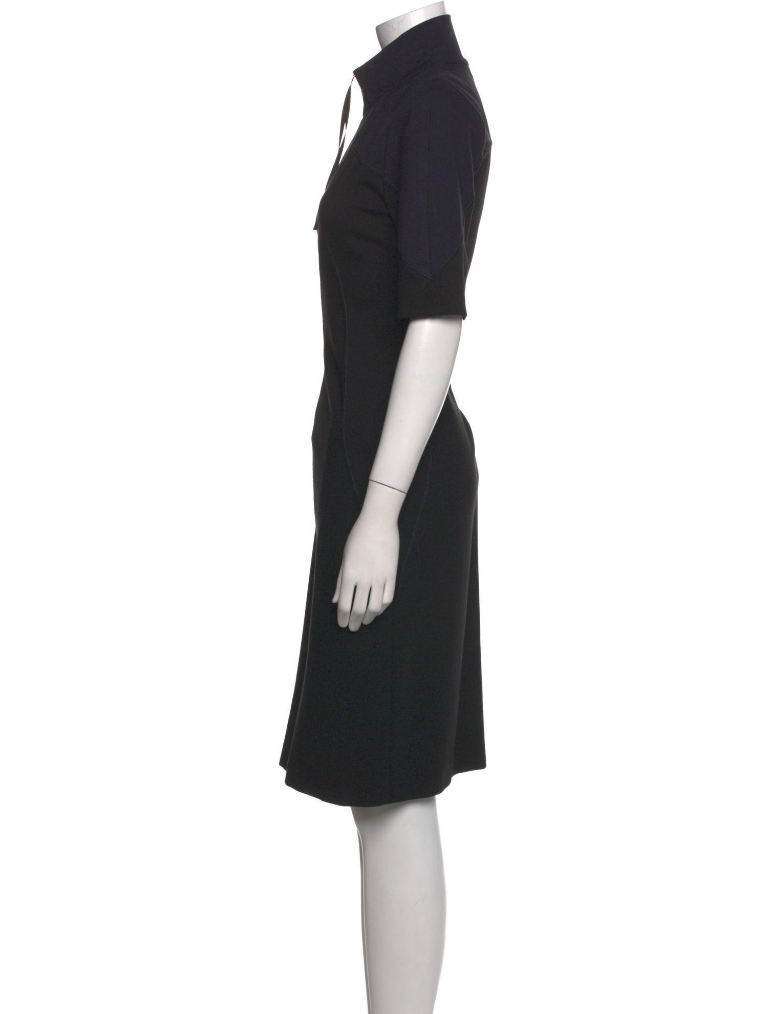 Dorothee Schumacher Mock Neck Knee-Length Dress