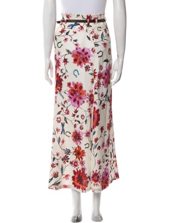 Dorothee Schumacher Linen Midi Length Skirt