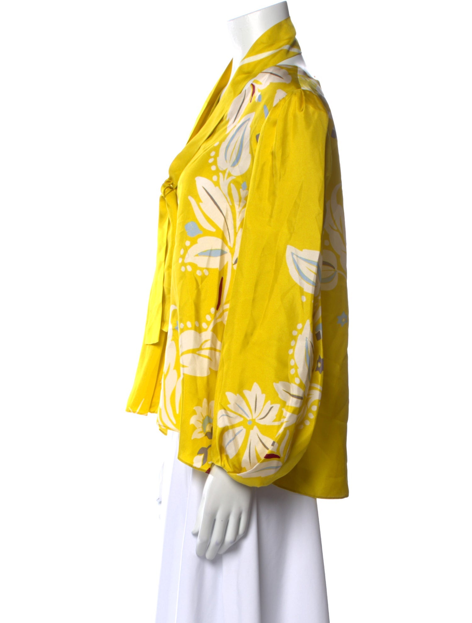 Dorothee Schumacher Silk Floral Print Blouse w/ Tags