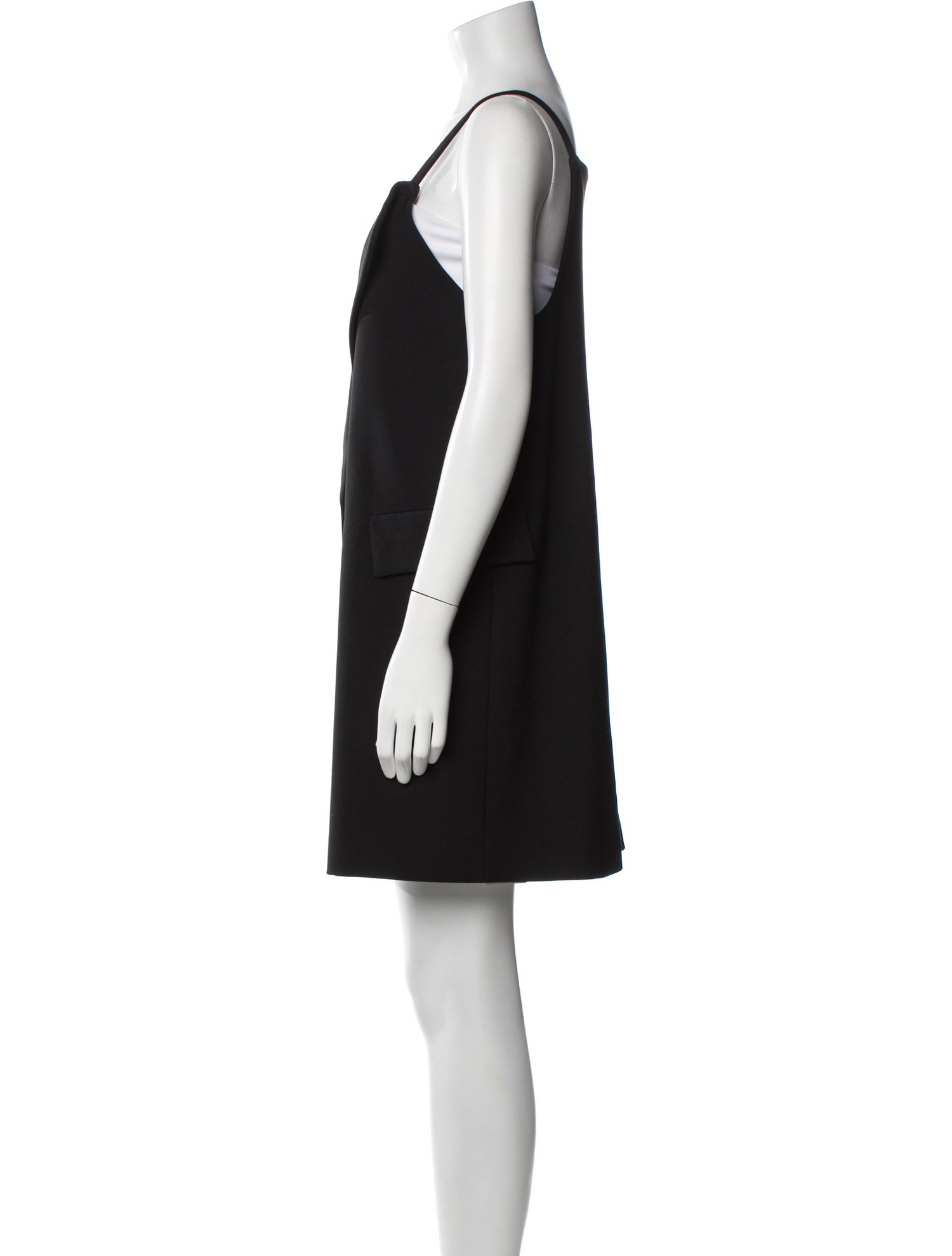 Dorothee Schumacher Plunge Neckline Mini Dress