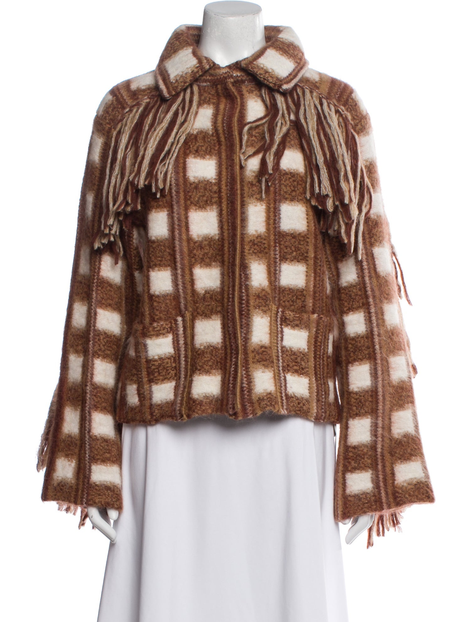 Dorothee Schumacher Plaid Print Jacket