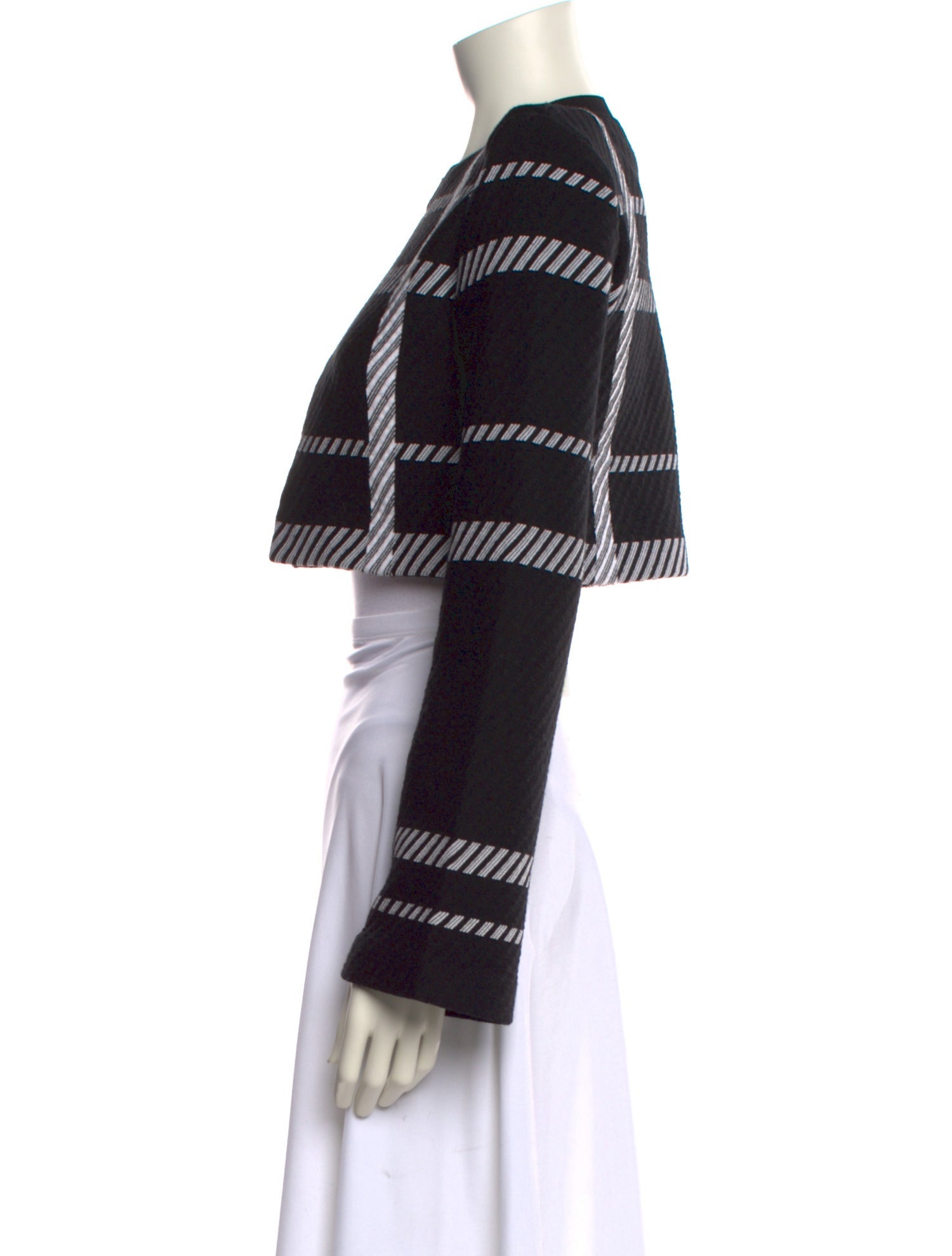 Dorothee Schumacher Wool Plaid Print Sweater