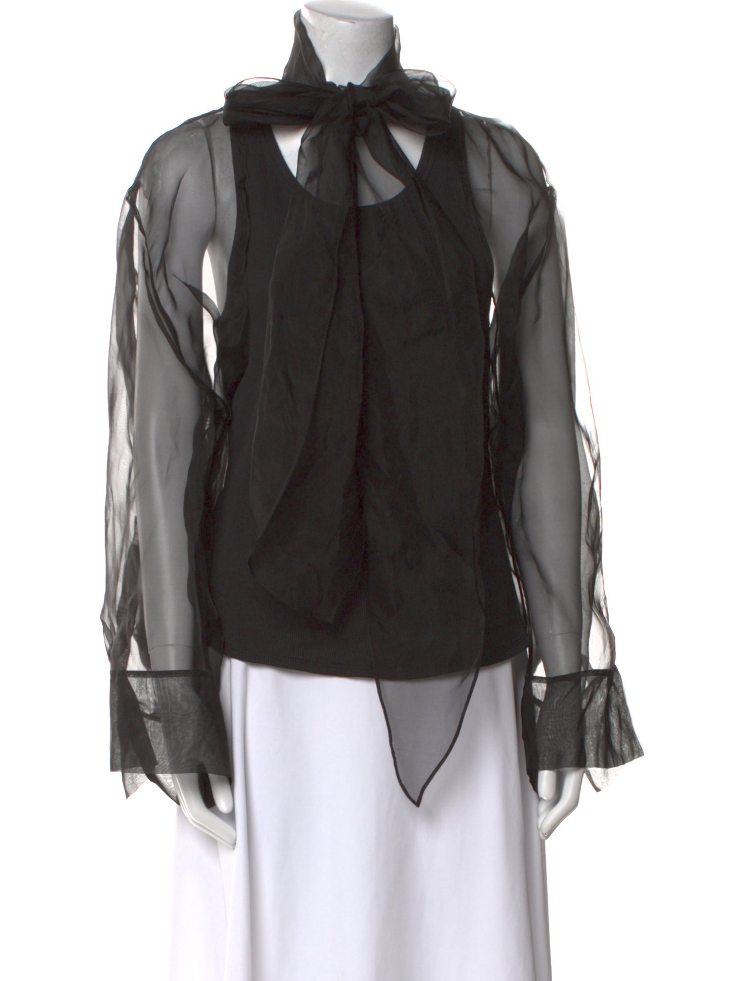 Dorothee Schumacher Silk Cowl Neck Blouse