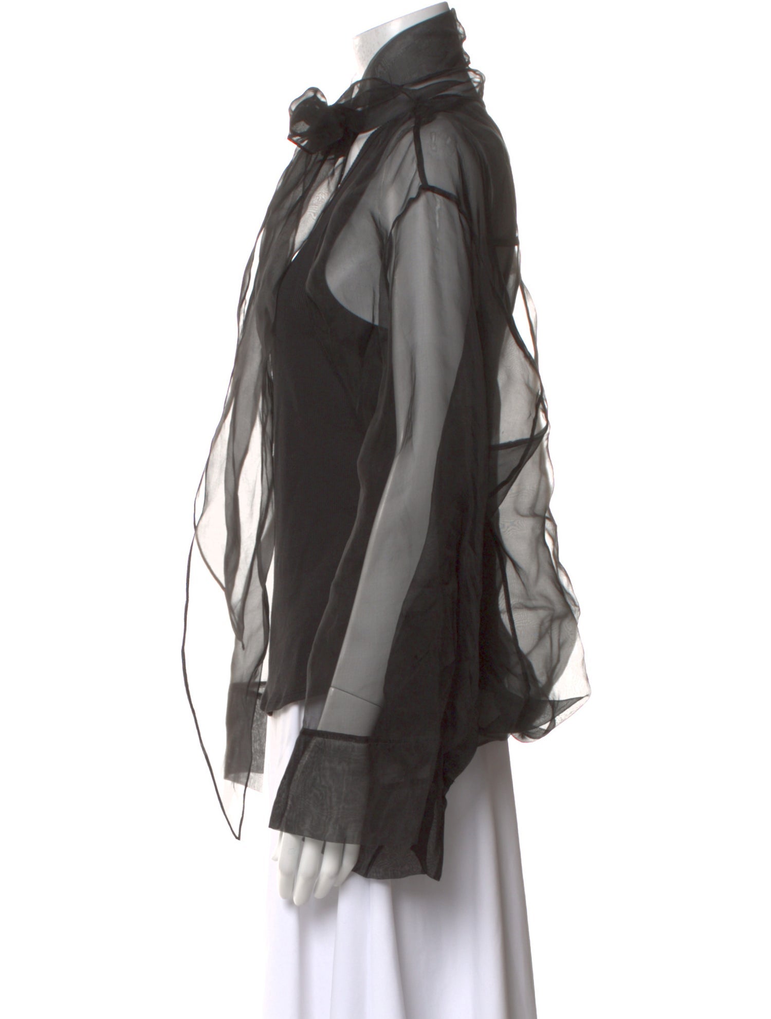 Dorothee Schumacher Silk Cowl Neck Blouse