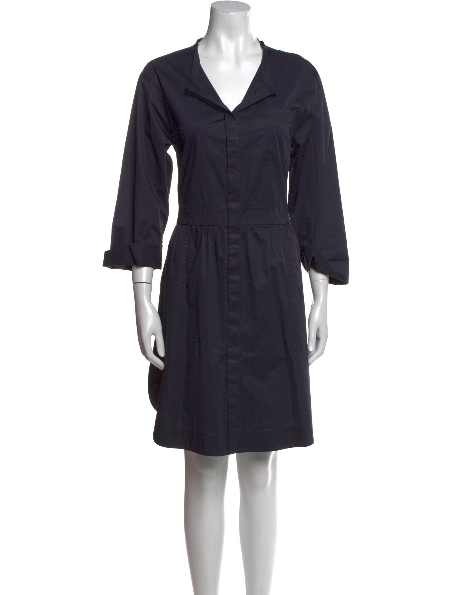 Dorothee Schumacher V-Neck Knee-Length Dress