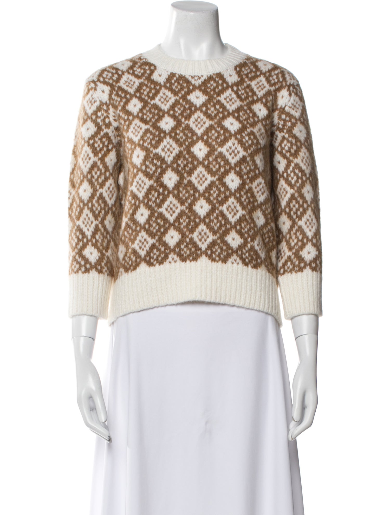 Dorothee Schumacher Printed Crew Neck Sweater w/ Tags