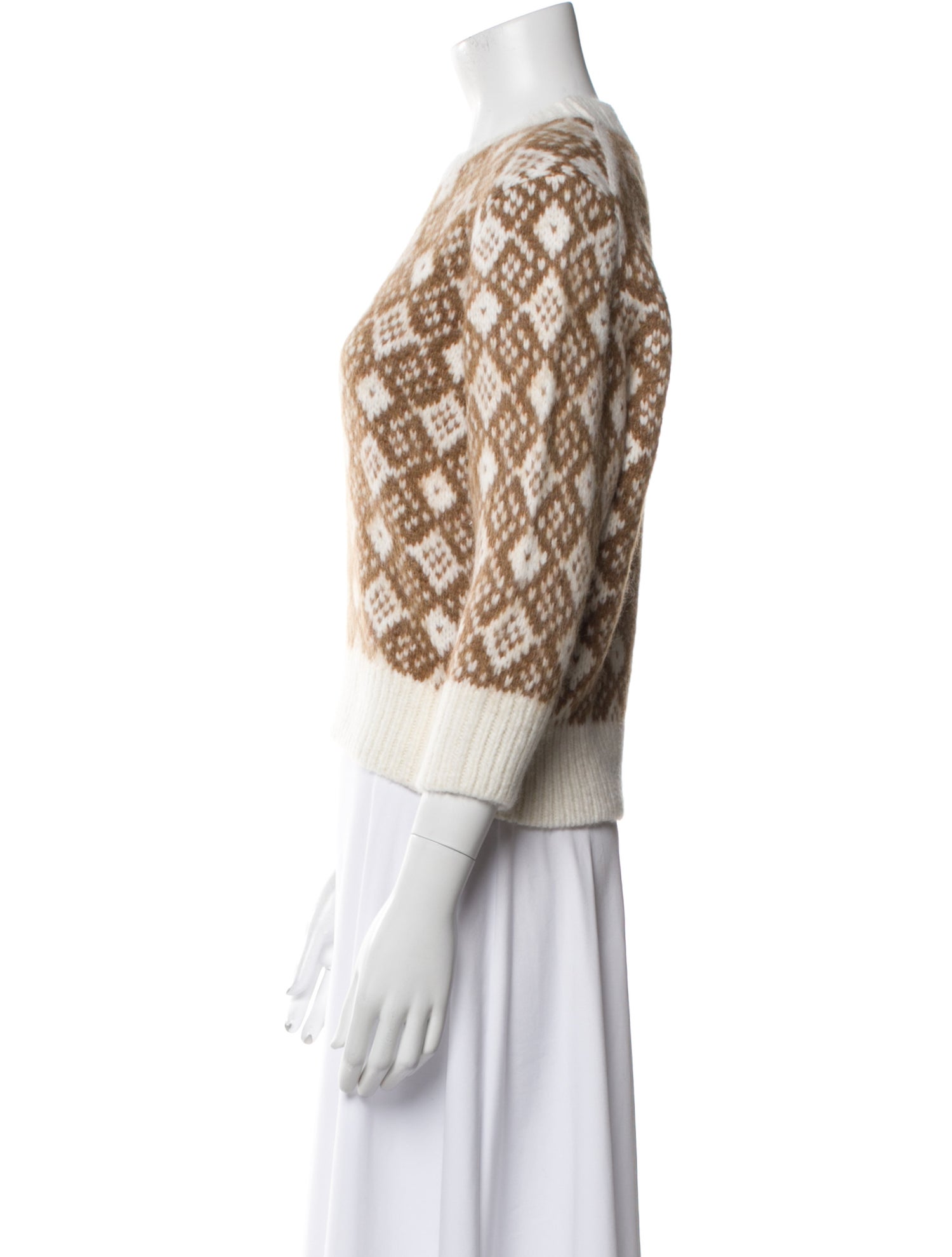 Dorothee Schumacher Printed Crew Neck Sweater w/ Tags