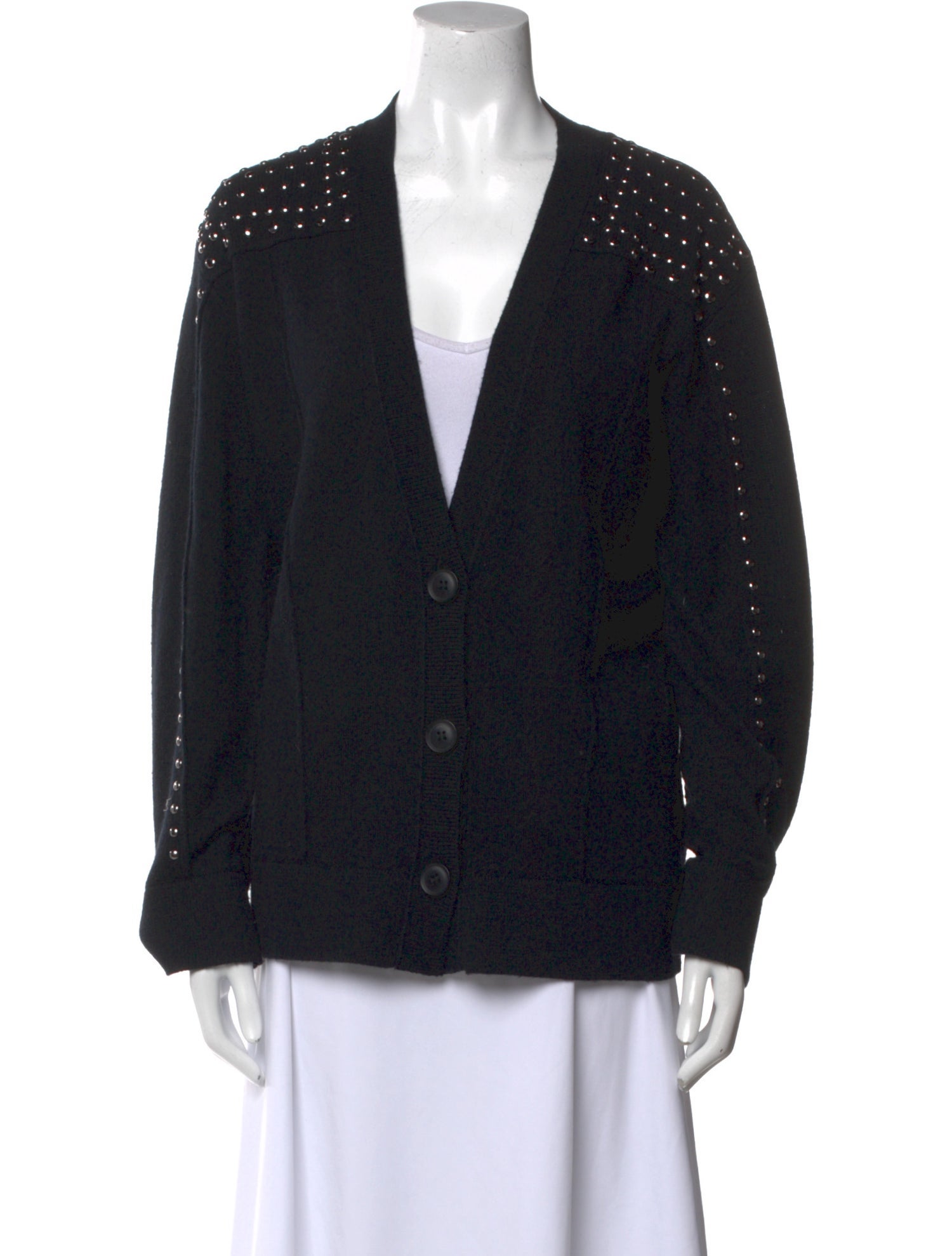 Dorothee Schumacher Virgin Wool Open Front Sweater