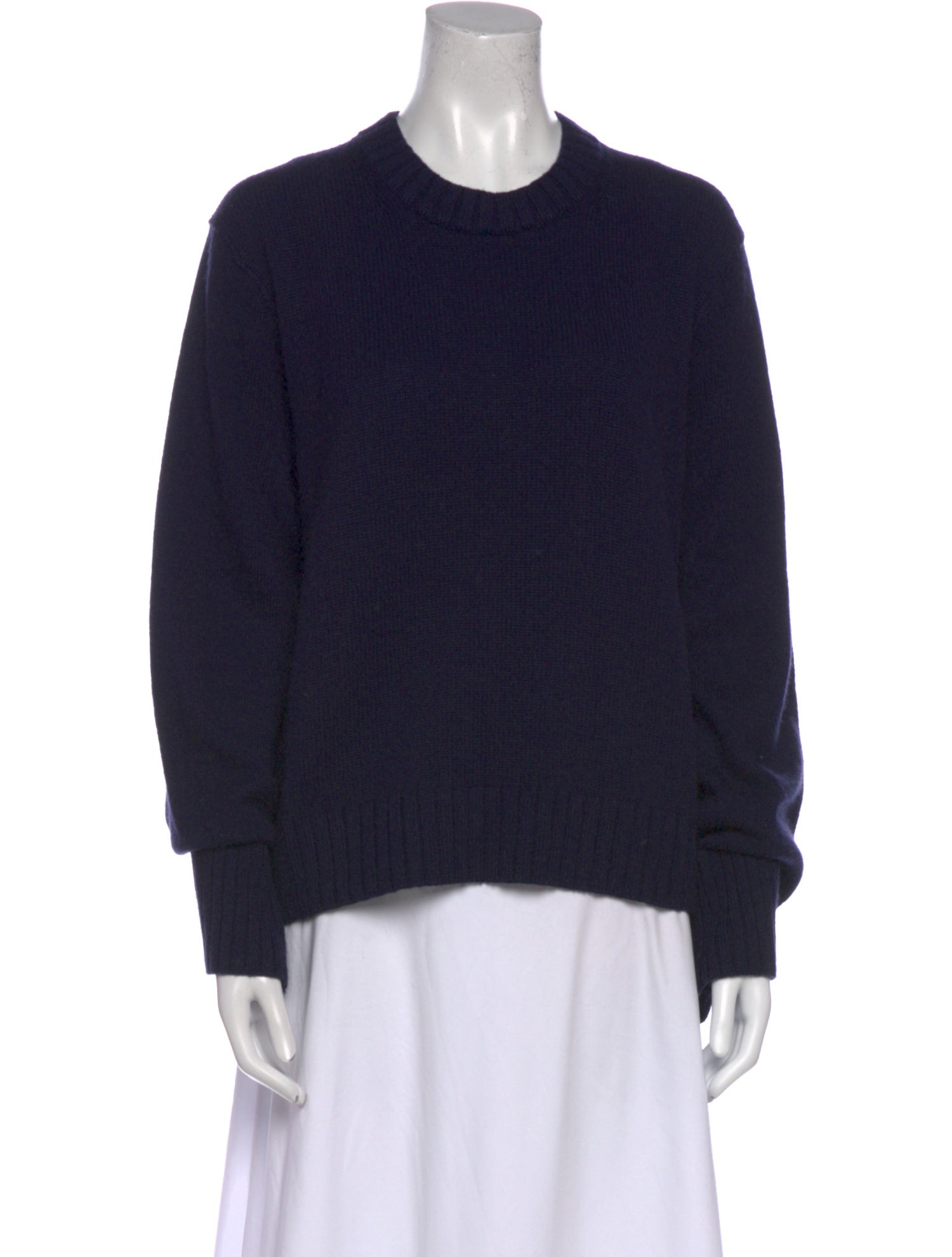 Dorothee Schumacher Virgin Wool Crew Neck Sweater
