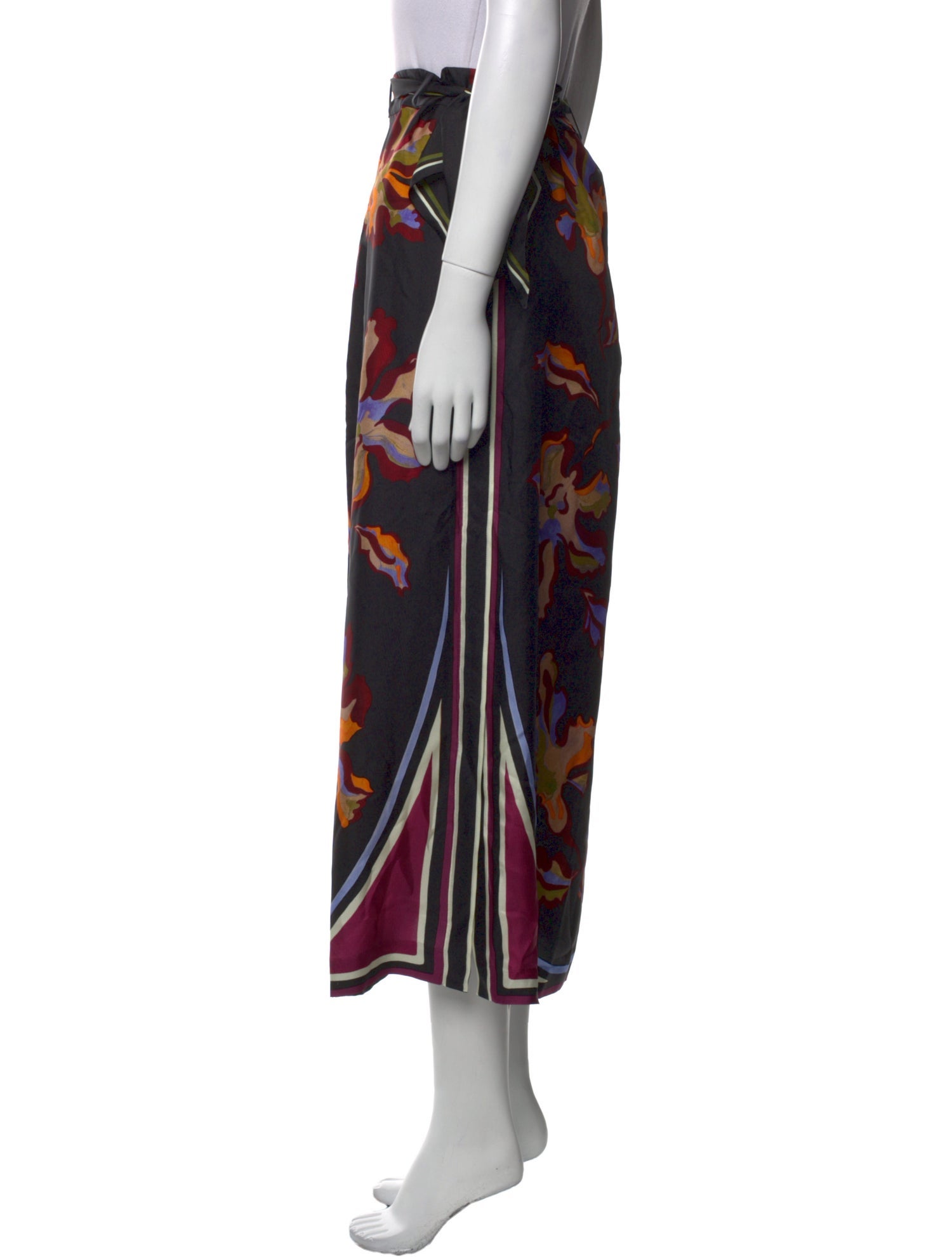 Dorothee Schumacher Silk Midi Length Skirt