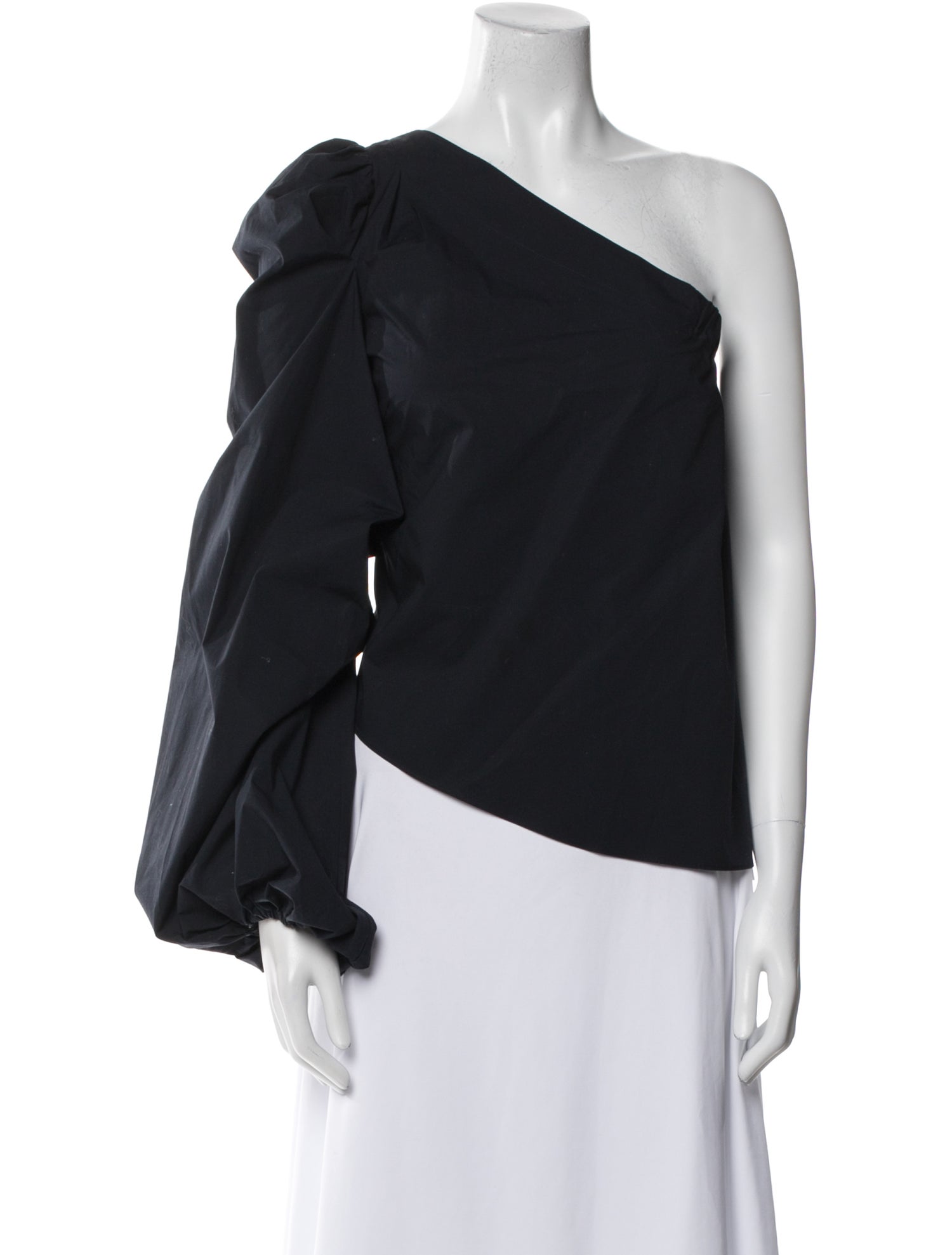 Dorothee Schumacher One-Shoulder Long Sleeve Blouse