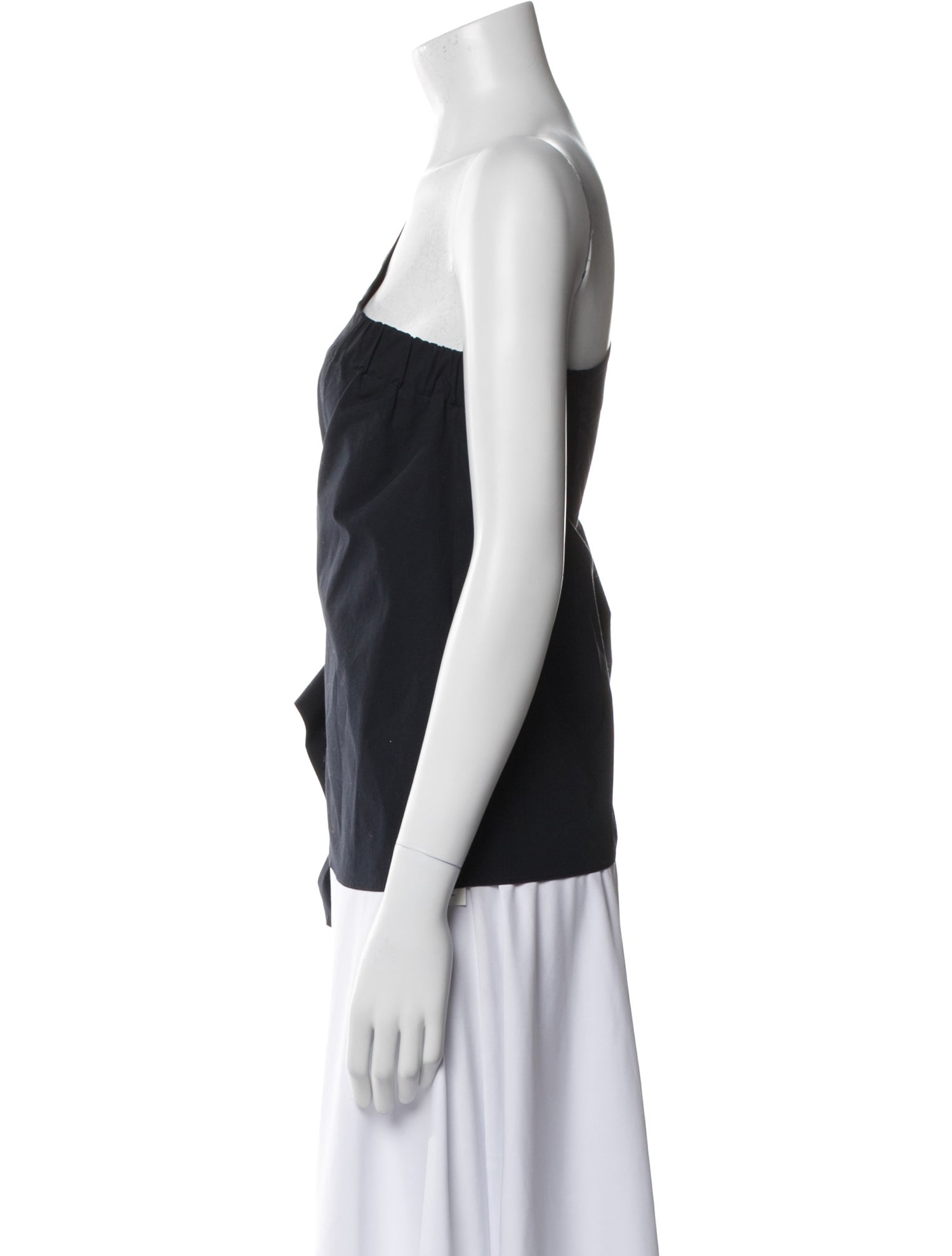 Dorothee Schumacher One-Shoulder Long Sleeve Blouse