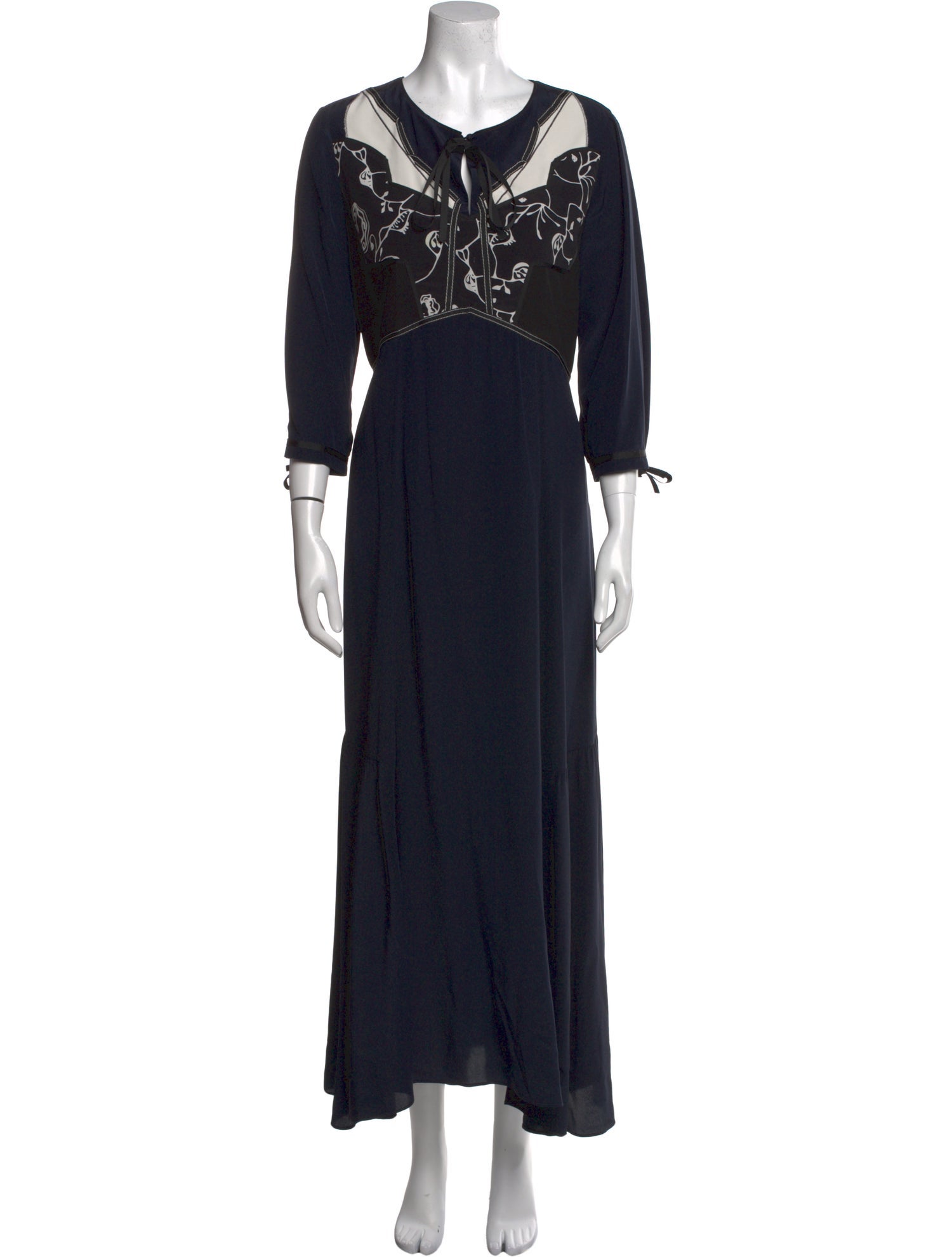 Dorothee Schumacher Silk Long Dress