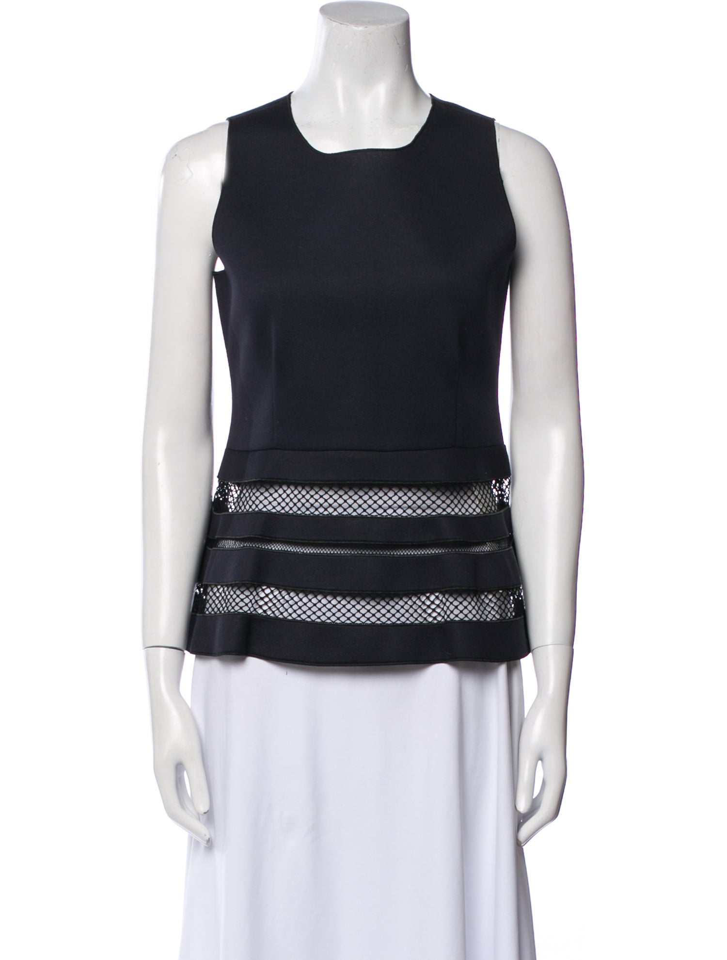 Dorothee Schumacher Crew Neck Sleeveless Top w/ Tags