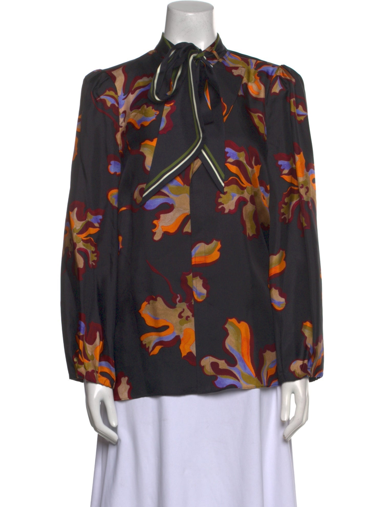 Dorothee Schumacher Silk Floral Print Blouse w/ Tags