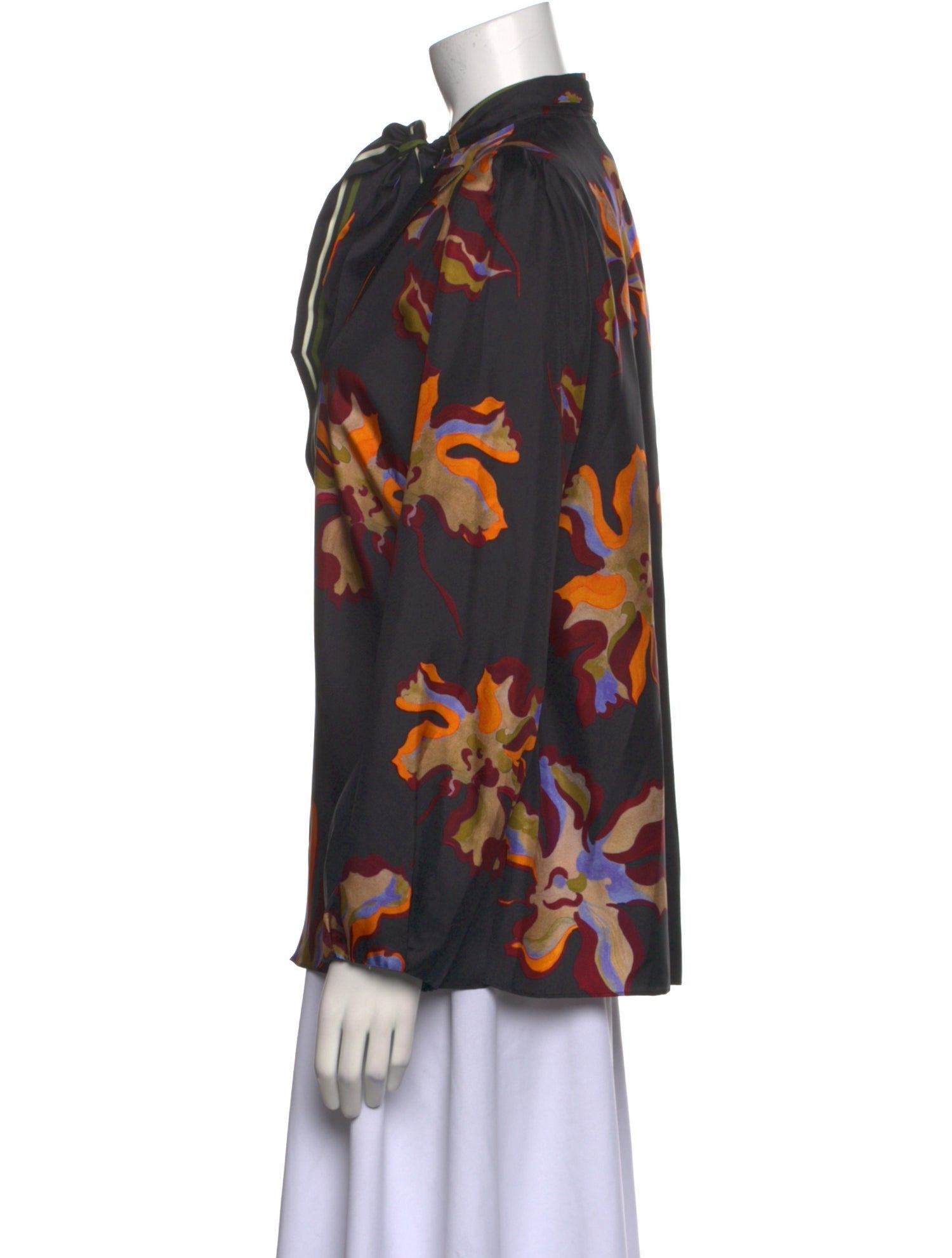 Dorothee Schumacher Silk Floral Print Blouse w/ Tags