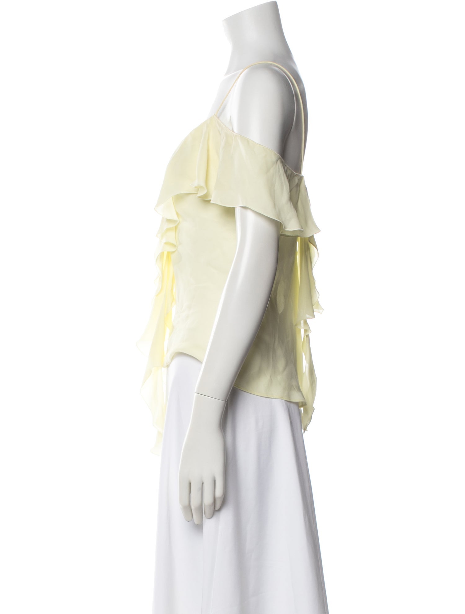 Dorothee Schumacher Silk Off-The-Shoulder Blouse