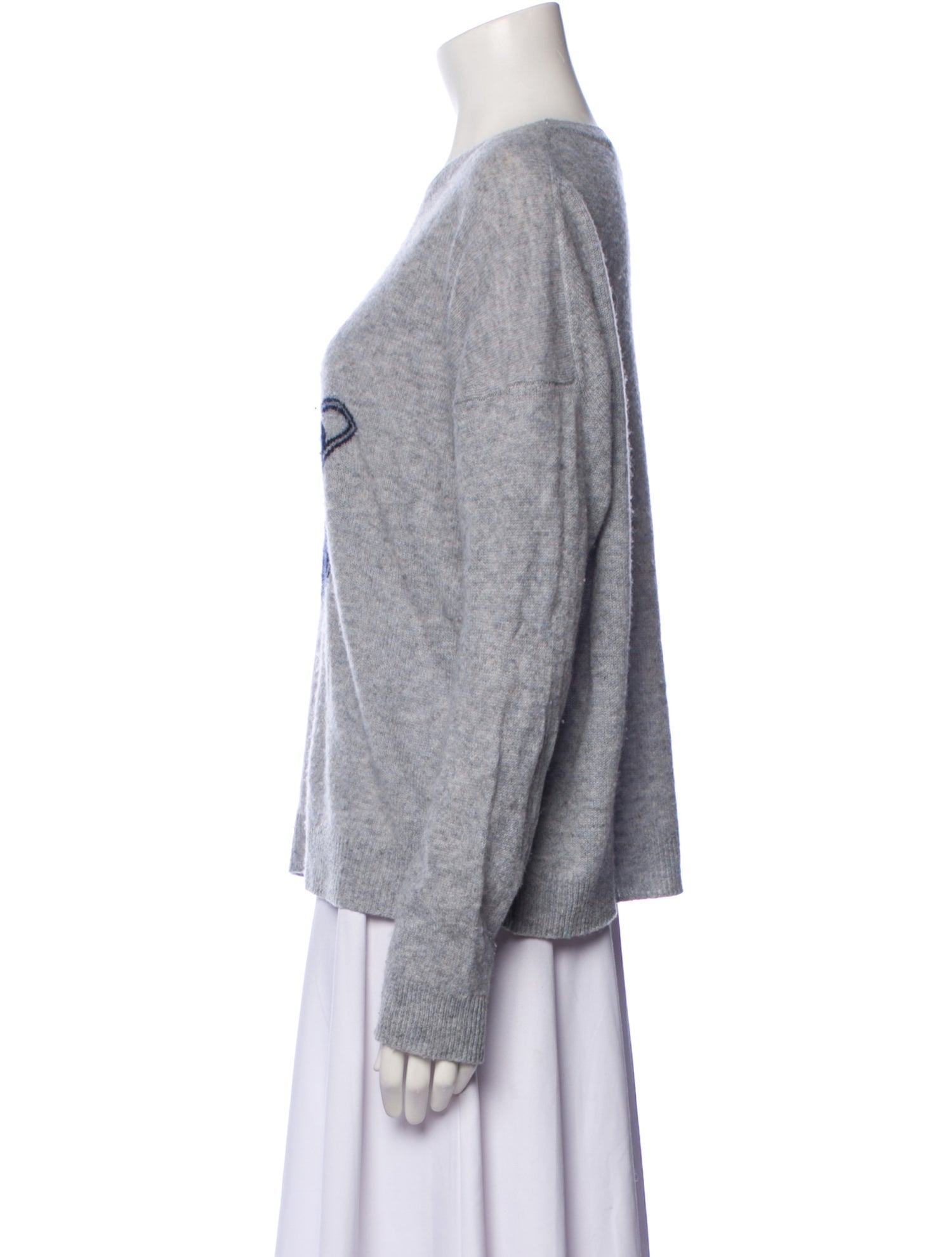 Skull Cashmere Cashmere Graphic Print Sweater