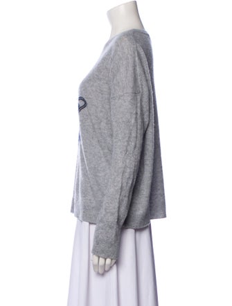 Skull Cashmere Cashmere Graphic Print Sweater