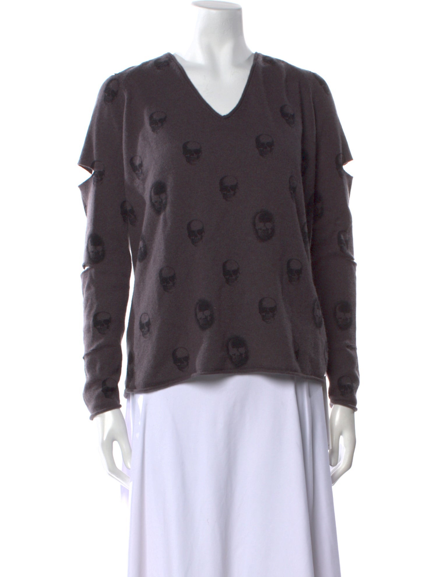 Skull Cashmere Cashmere Printed Sweater