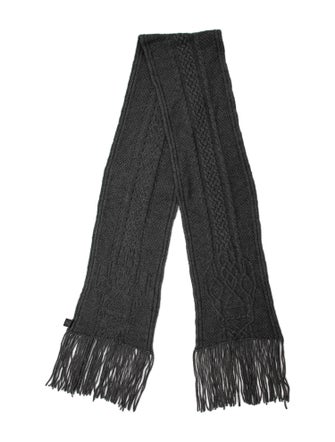 Skull Cashmere Wool Printed Scarf