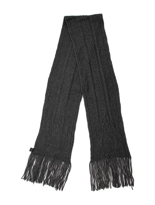 Skull Cashmere Wool Printed Scarf