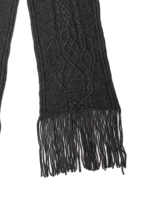 Skull Cashmere Wool Printed Scarf