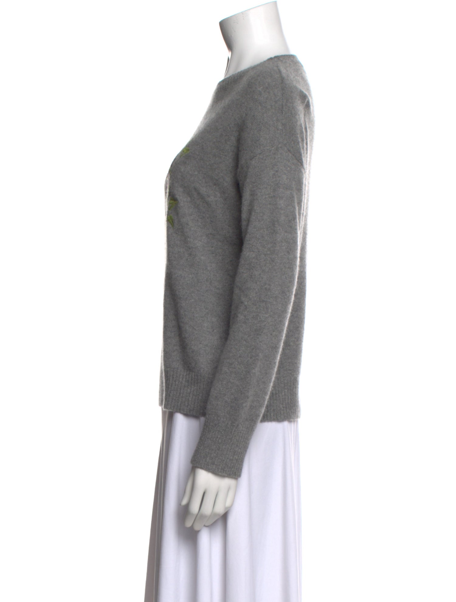 Skull Cashmere Cashmere Graphic Print Sweater