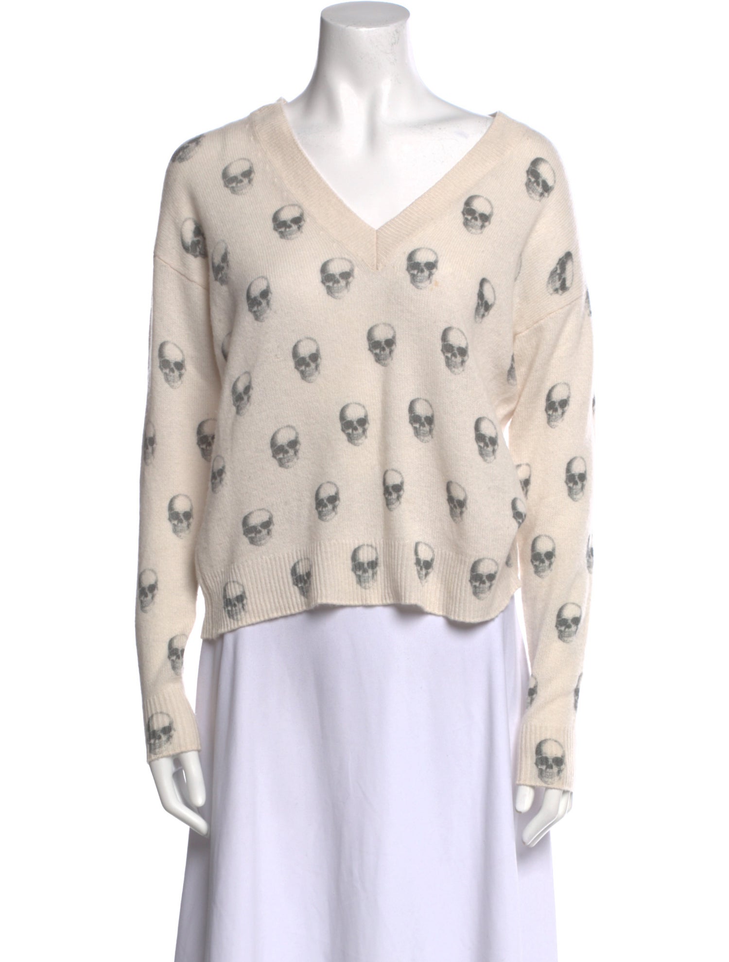 Skull Cashmere Cashmere Printed Sweater