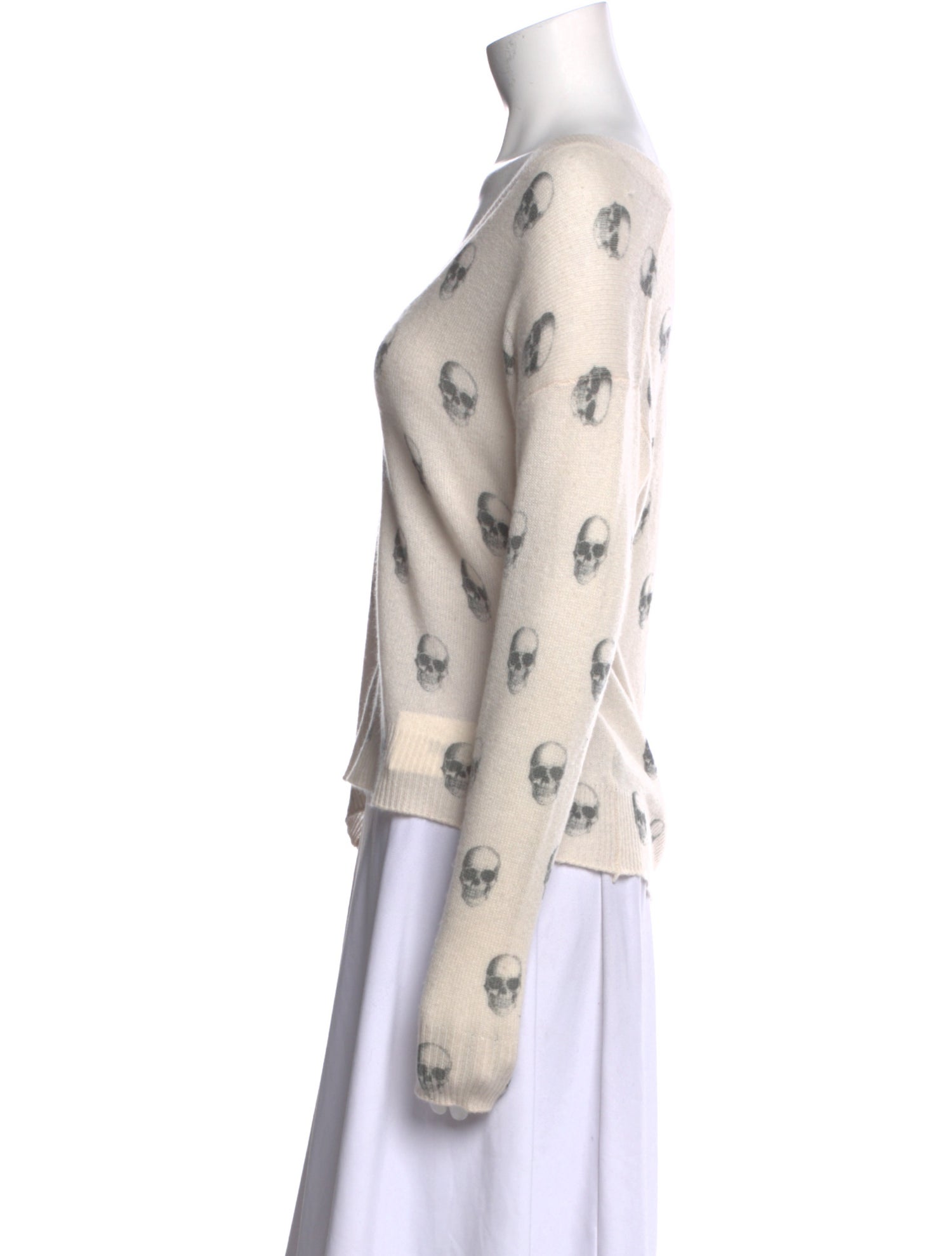 Skull Cashmere Cashmere Printed Sweater