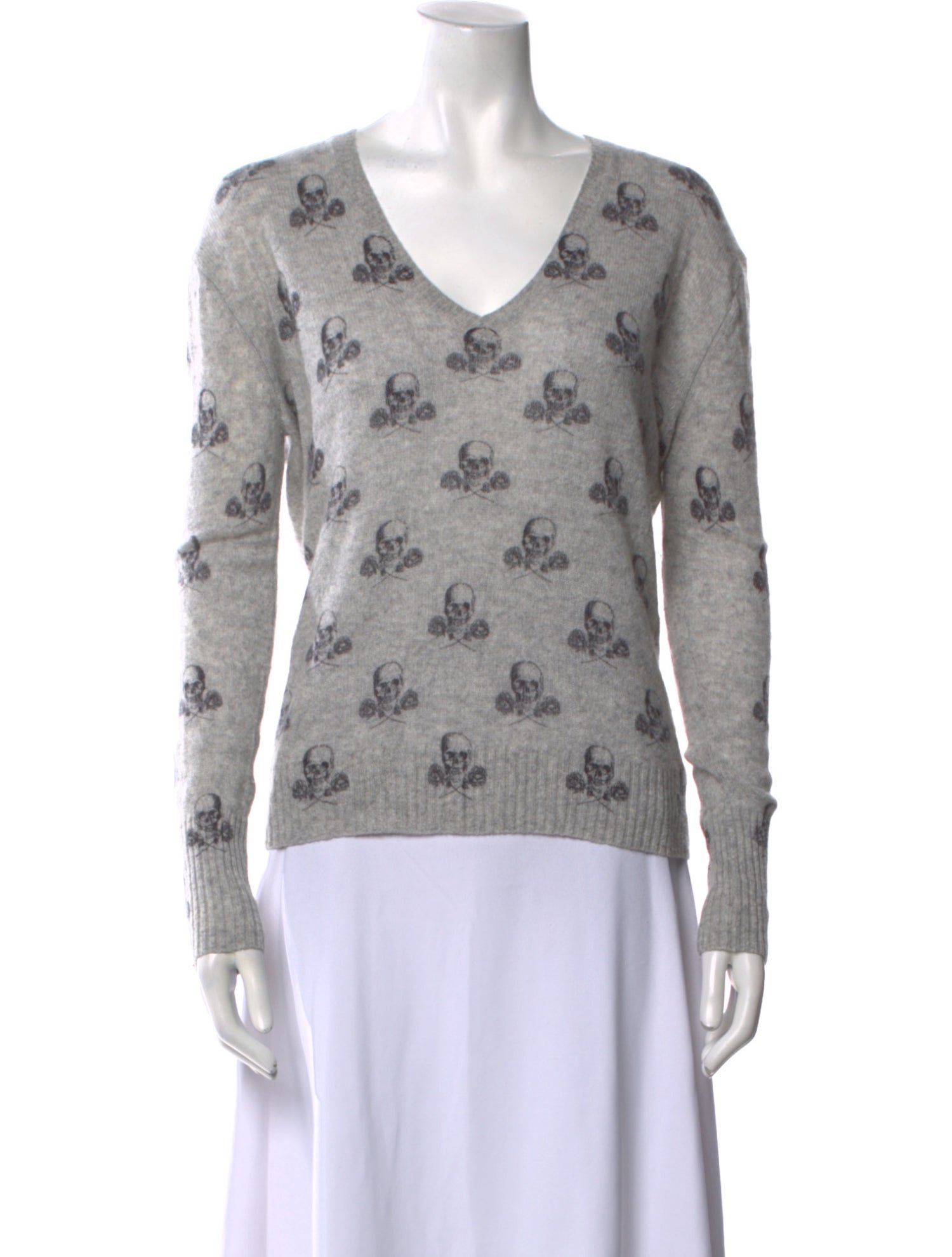Skull Cashmere Cashmere Printed Sweater